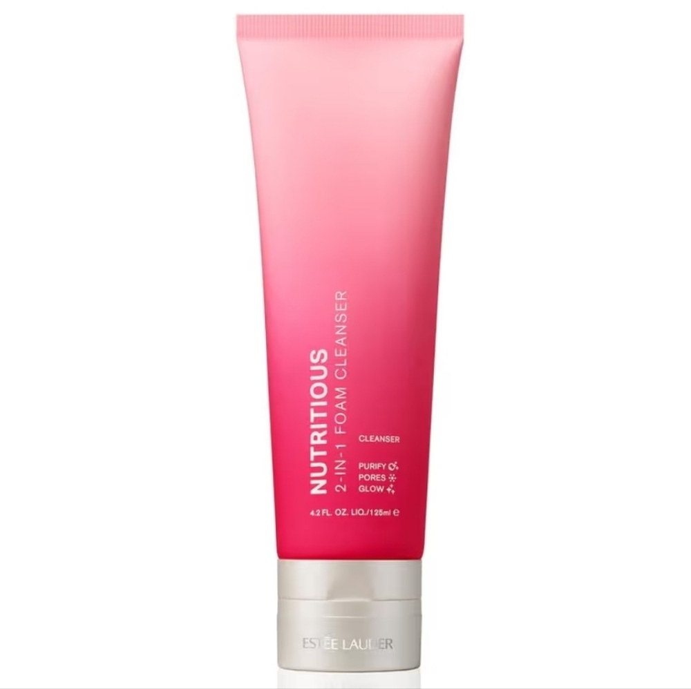 🆕️ ESTĒE LAUDER Nutritious 2-IN-1 Foam Cleanser (4.2 fl.oz/ 125 ml)